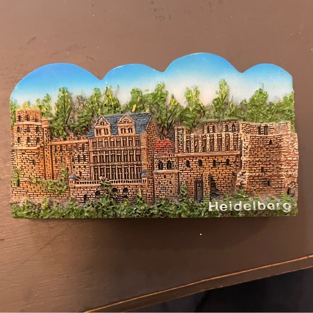 Source Unknown Heidelberg Wall Art - Blue, Green, Brown